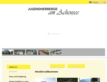 Tablet Screenshot of jugendherbergeamachensee.at